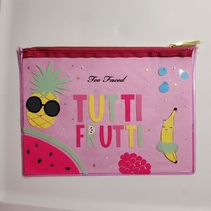 Too Faced Tutti Frutti Zipper Makeup Bag